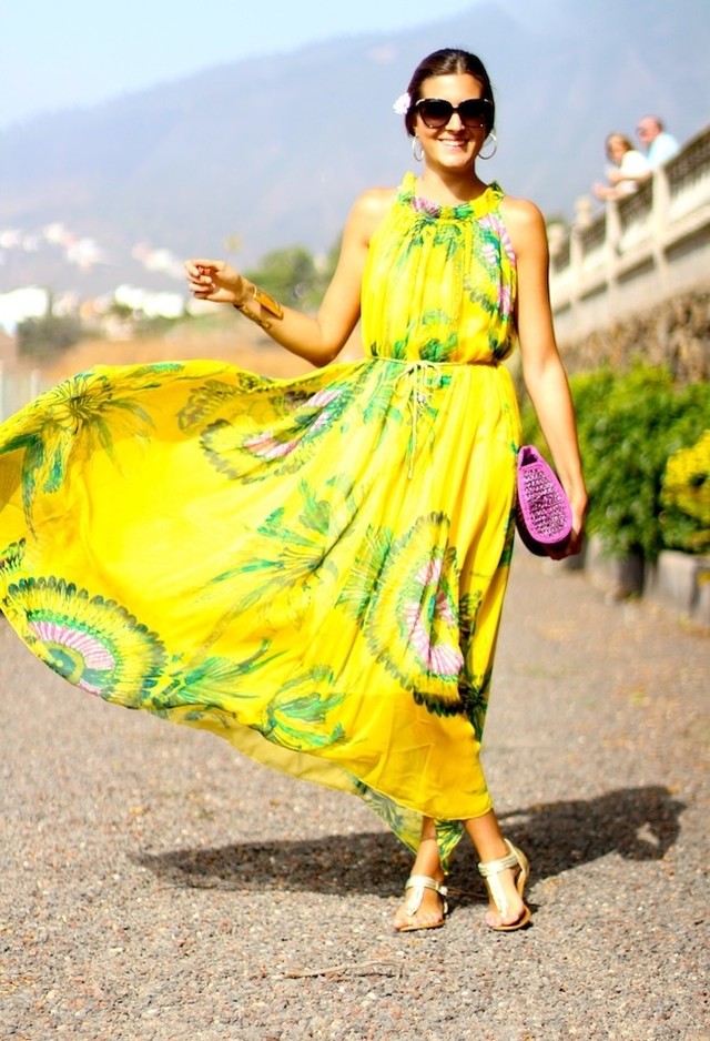 Welcome The Summer With A Casual Maxi Dress - fashionsy.com
