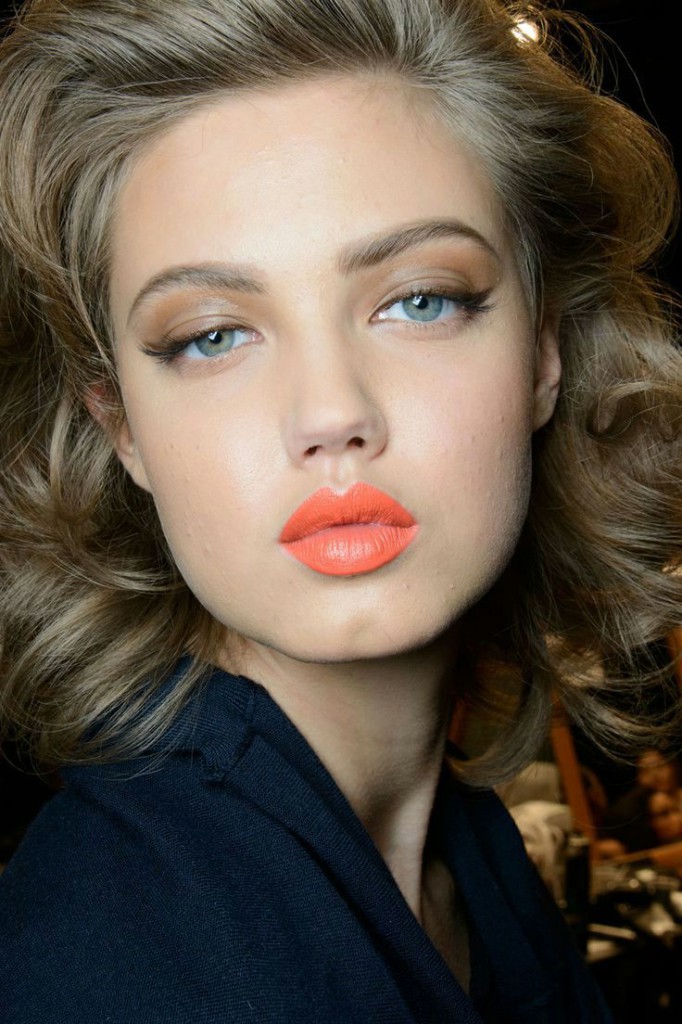Orange Lipstick   For Chic Look This Summer