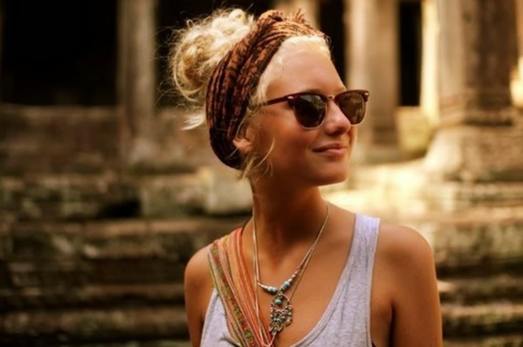 How To Wear Head Scarves Or So Called Bandanas This Summer