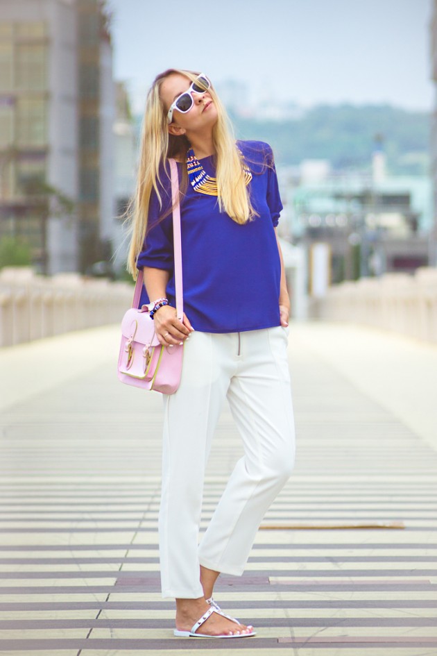 Trendy Summer Looks With White Pants