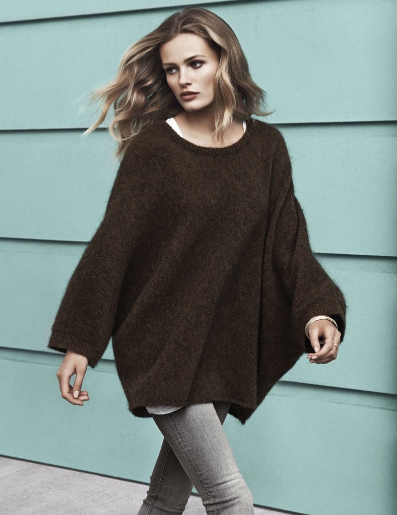 H&M fall 2014 collection with Edita Vilkeviciute