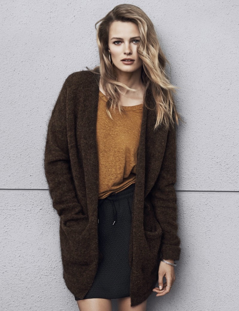 H&M fall 2014 collection with Edita Vilkeviciute