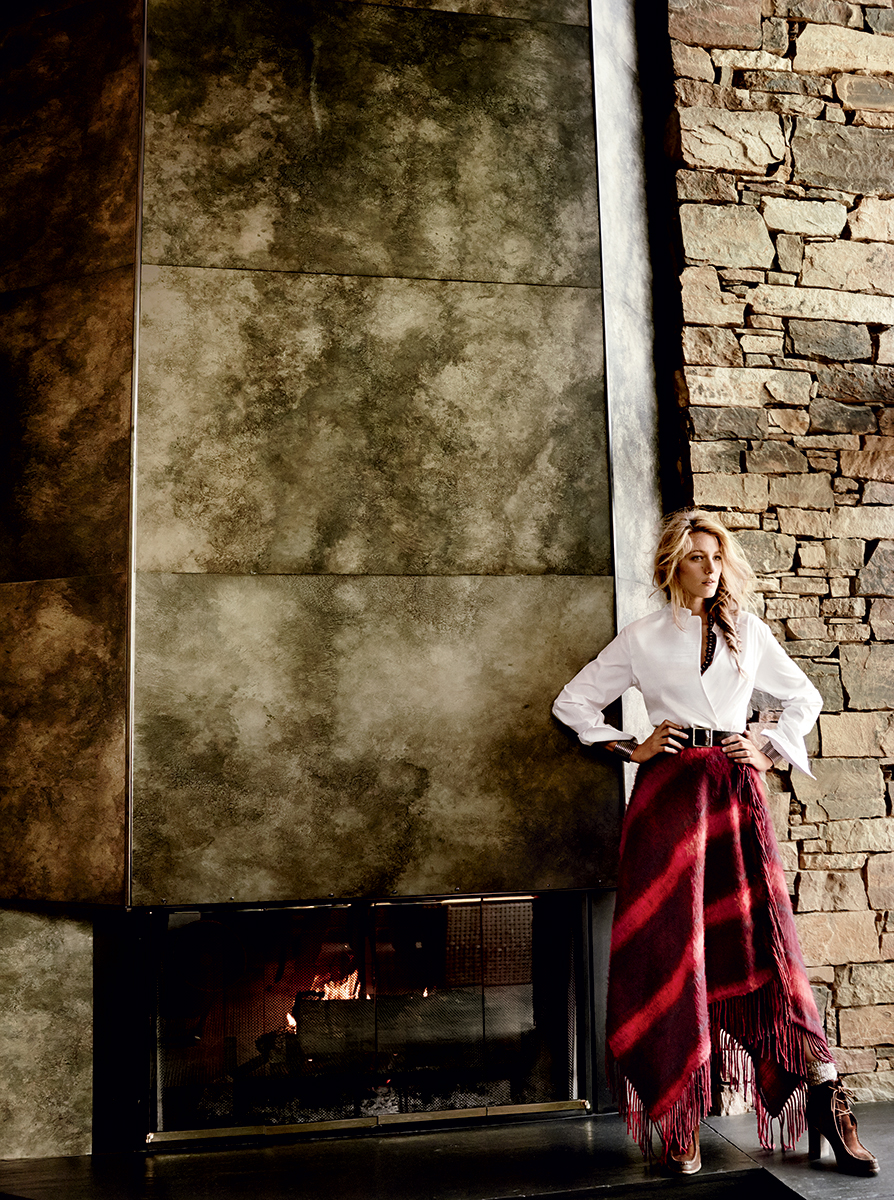 Blake Lively is Southwestern Chic for Vogue