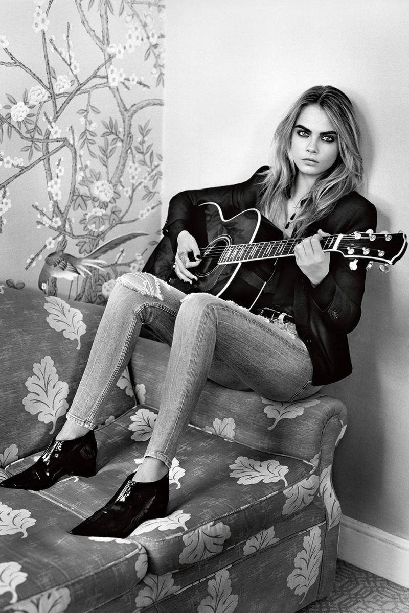 Topshop for Fall Winter 2014 with Cara Delevingne 