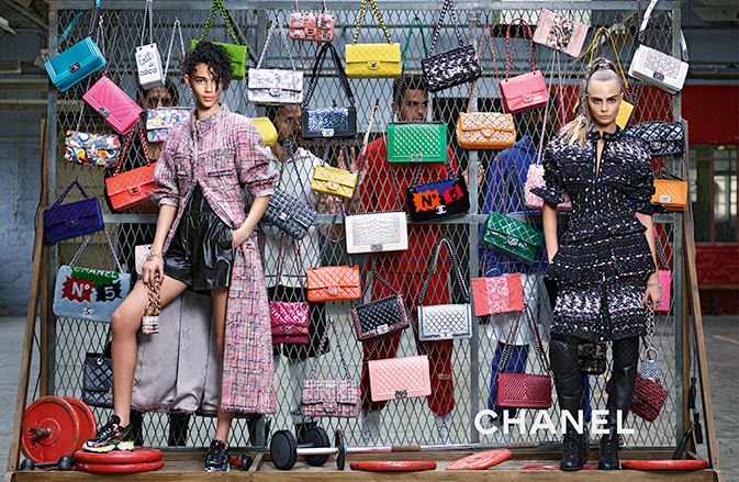 COCO COACH THE FALL/WINTER 2014 CAMPAIGN FROM CHANEL