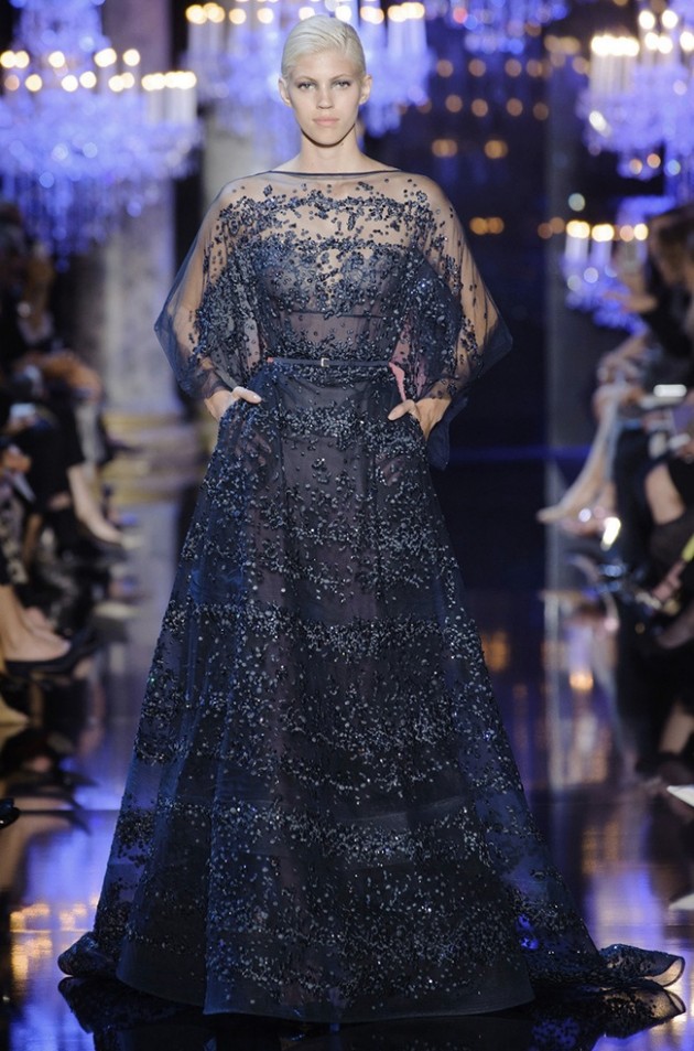 Glowing Glamor and Splendor of Elie Saab in Paris - fashionsy.com