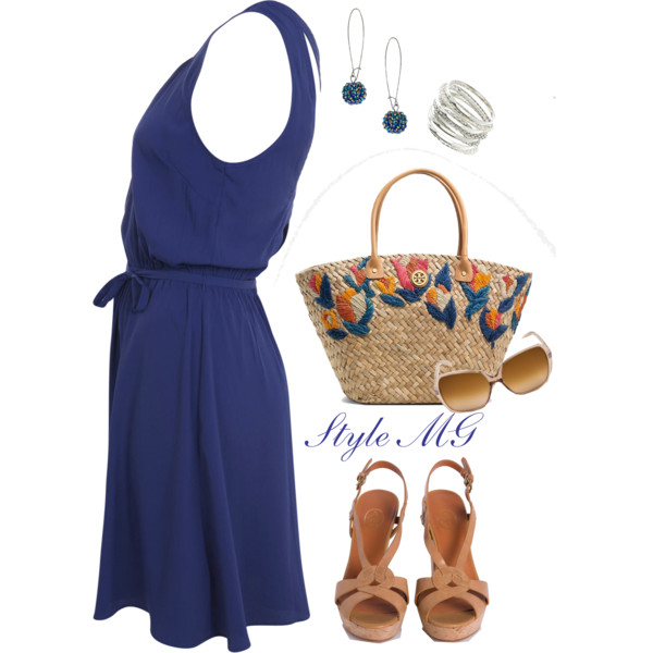Polyvore Combinations Enriched With Straw Bags