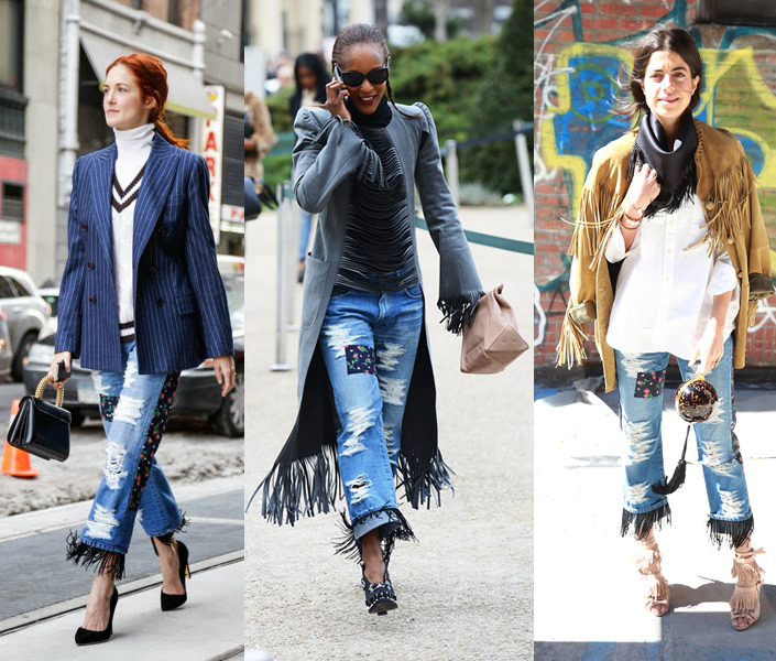 Old new Trend: Patchwork Jeans