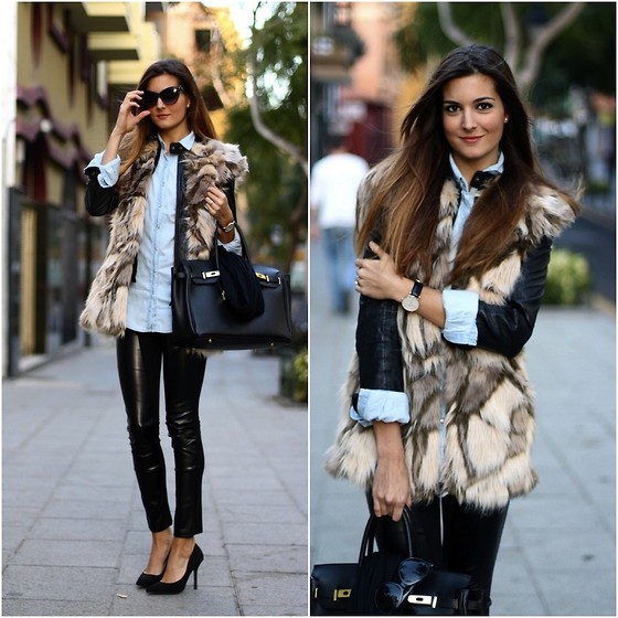 Fur Vests   Hit For This Fall