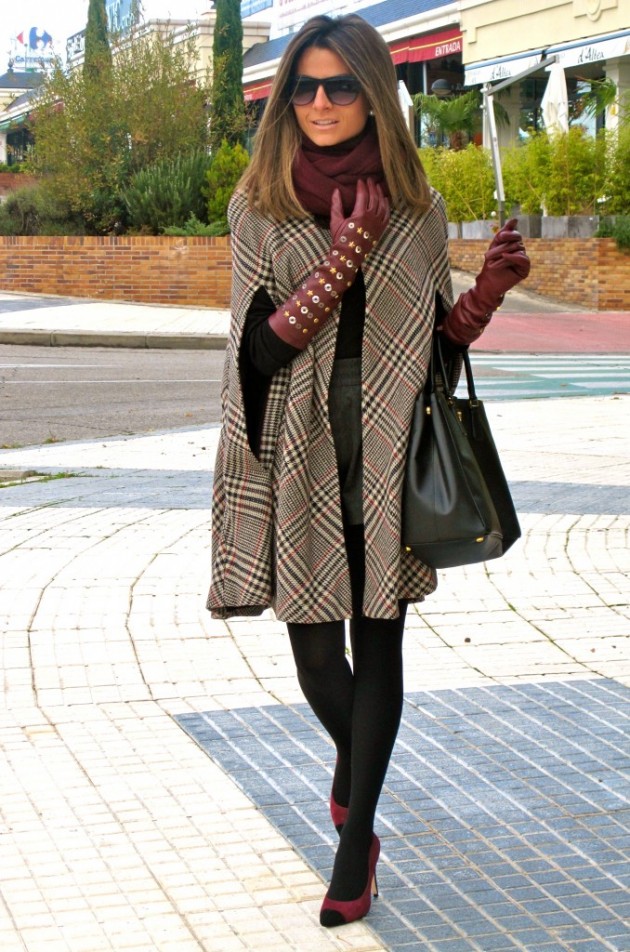 Poncho is Must-Have Piece for Fall - fashionsy.com