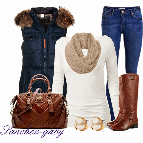 15 Casual And Comfy Polyvore Combos With Brown Boots