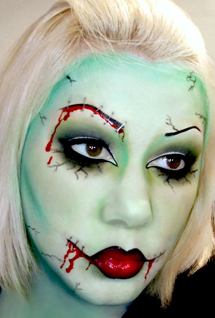 16 Creative Halloween Makeup Ideas