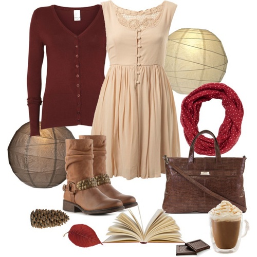15 Casual And Comfy Polyvore Combos With Brown Boots