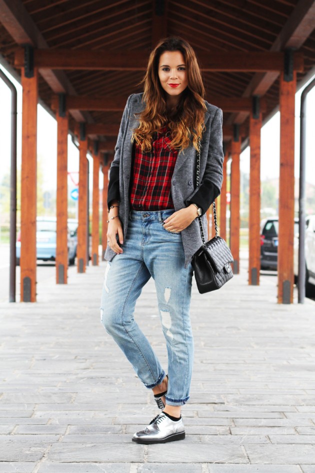 Trendy Fall Outfit Ideas With Oxford Shoes