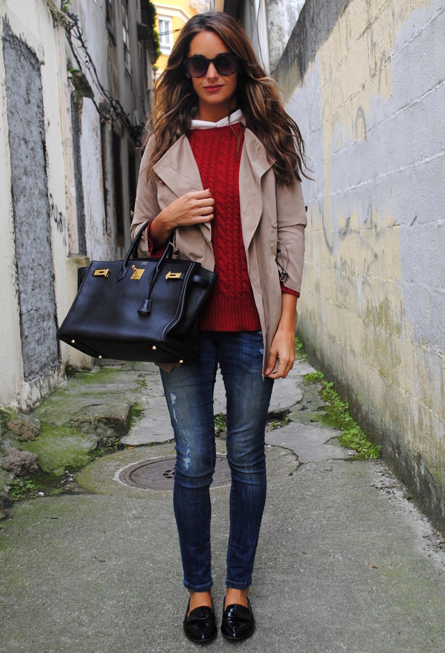Trendy Fall Outfit Ideas With Oxford Shoes - fashionsy.com