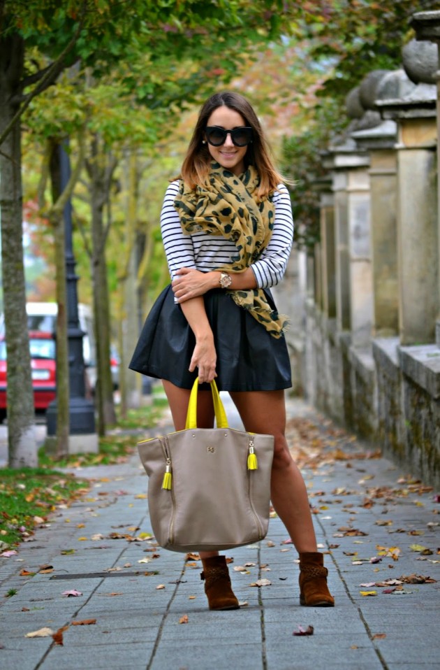 How To Wear Leopard Print In Fall