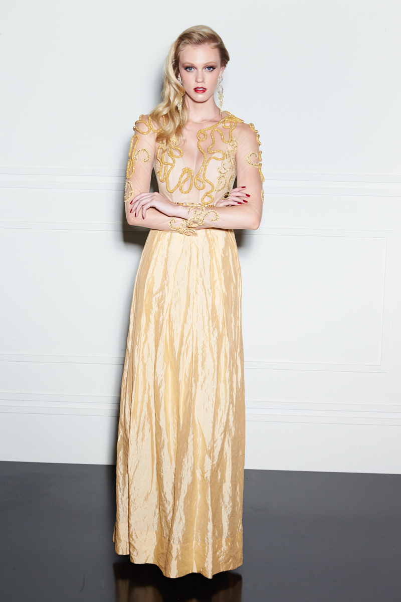 Gorgeous Gowns - Lia Rabello Winter 2014 - fashionsy.com