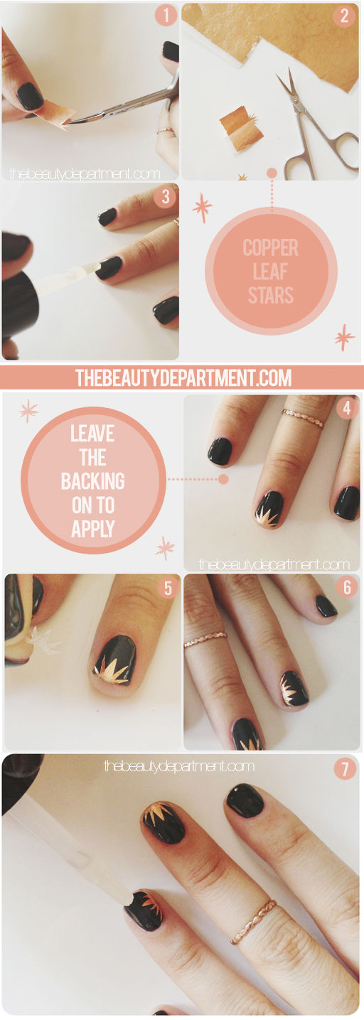 Super Easy Step By Step Fall Nail Tutorials