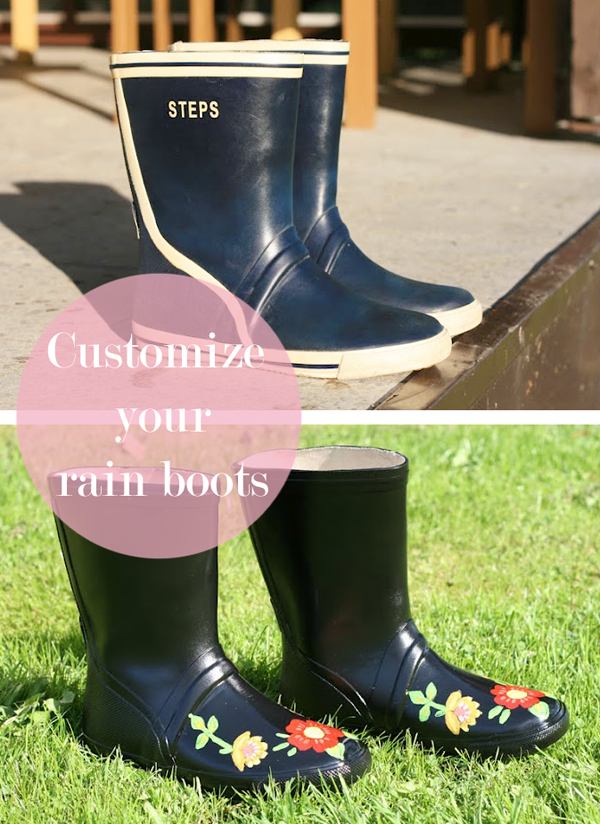 Awesome Rain Boot Makeovers 