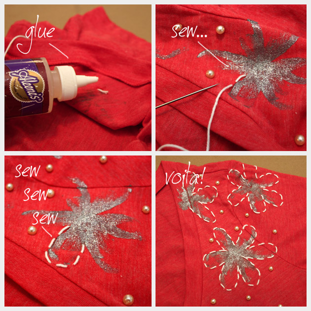 DIY Inspiration: Embellished Tops