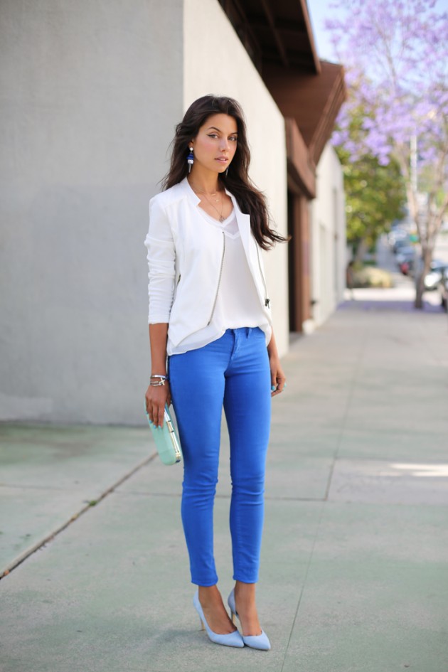 How To Wear Cobalt Blue This Fall