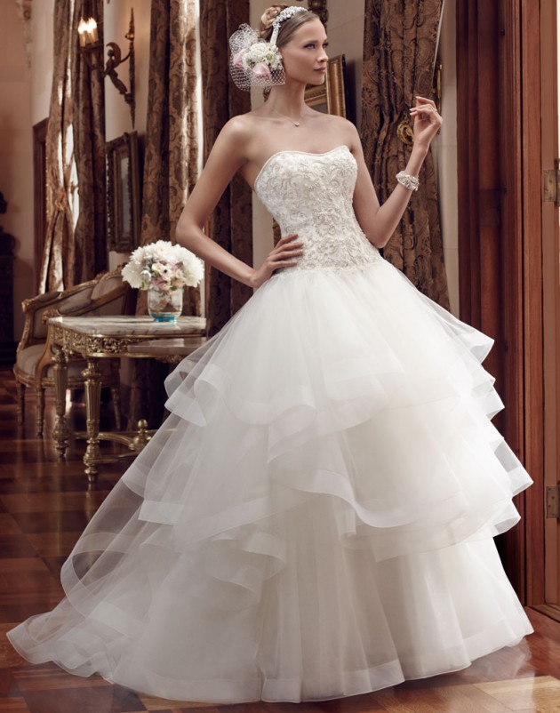 Casablanca Bridal Spring 2015 Collection - fashionsy.com