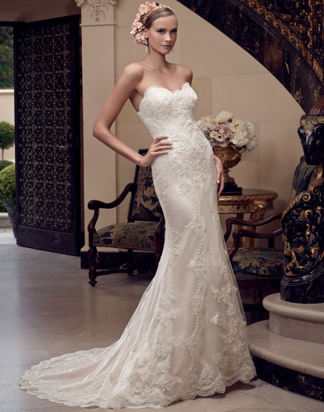 Casablanca Bridal Spring 2015 Collection - fashionsy.com