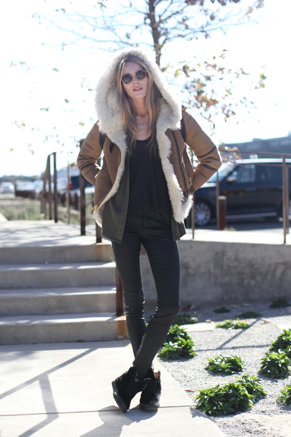 Shearling Jackets For The Cold Winter Days
