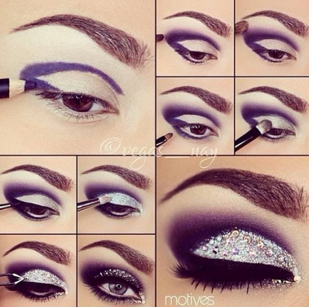 The Best Glitter Makeup Ideas For New Years Eve