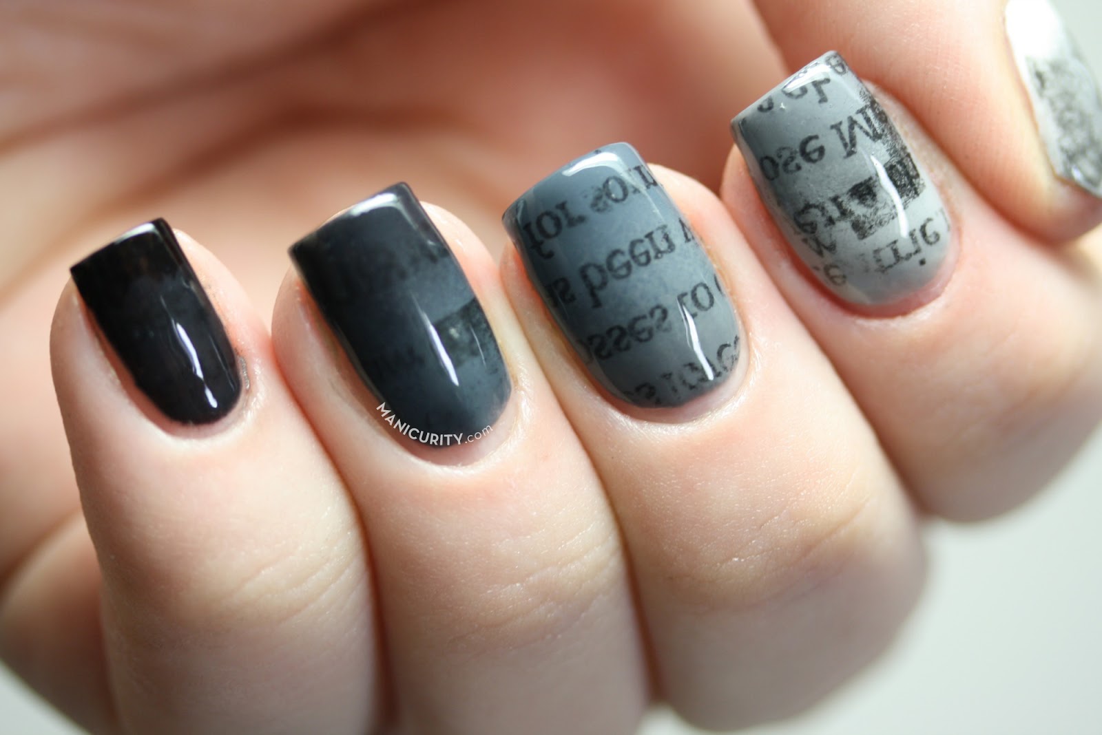 2. 50+ Best Grey Nail Art Designs - wide 7