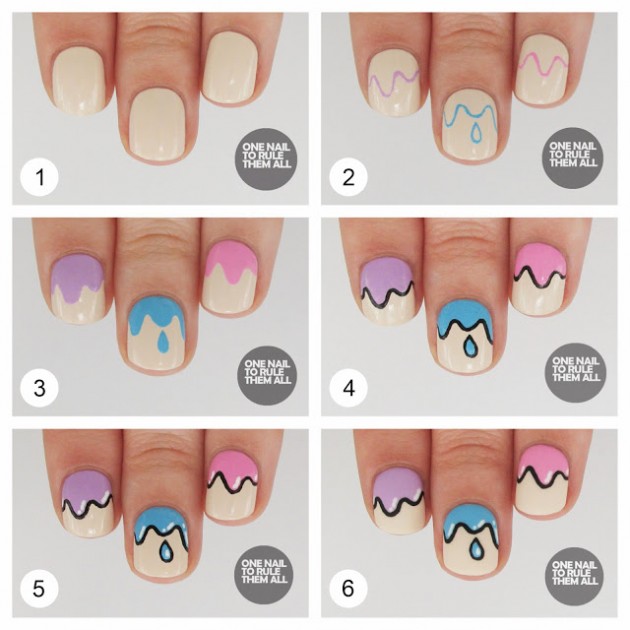 15 Simple Yet Fabulous Nail Tutorials For Beginners