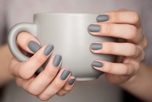 Grey Nail Ideas   The Hottest Manicure For Fall