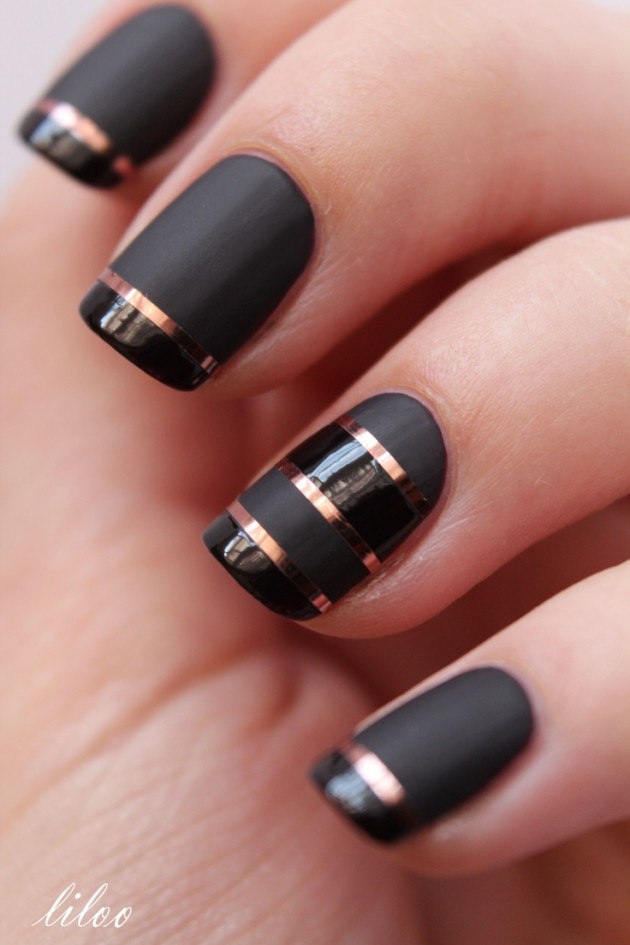 17 Perfect Nail Designs With Striping Tape