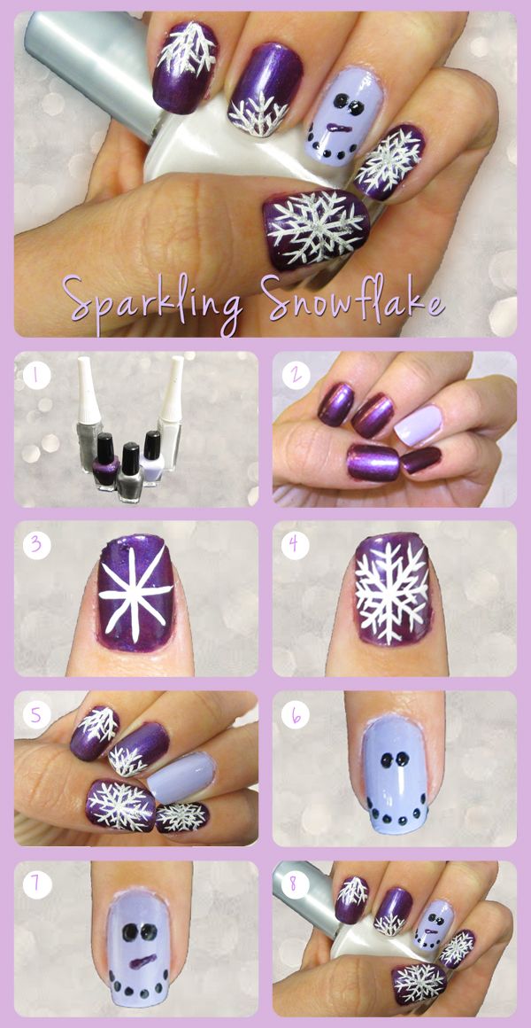 The Best Step By Step Christmas Nail Tutorials