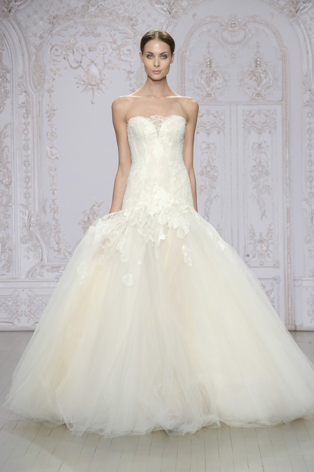 Monique Lhuillier Fall-Winter 2015 Bridal Collection - fashionsy.com