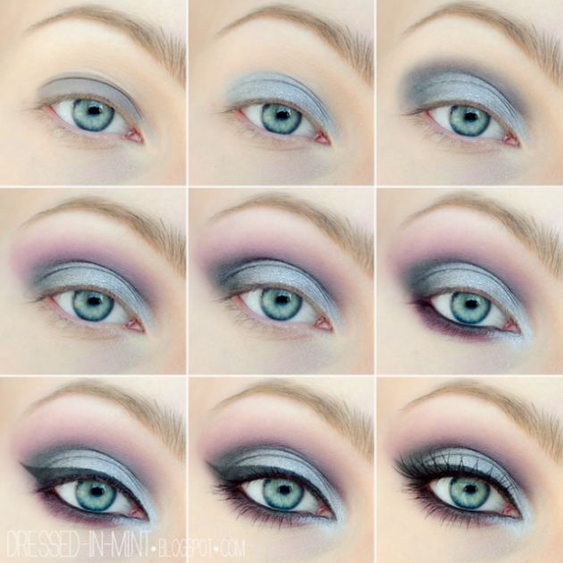 Step-By-Step Makeup Ideas For Blue Eyes - fashionsy.com