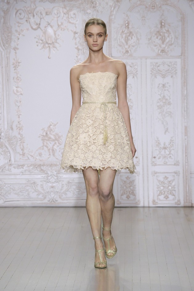 Monique Lhuillier Fall-Winter 2015 Bridal Collection - fashionsy.com