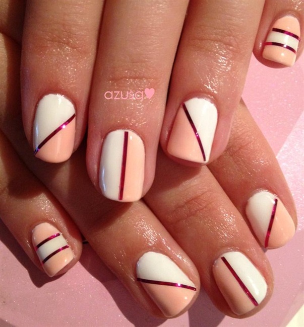 Two Toned Nail Designs You Have To Try