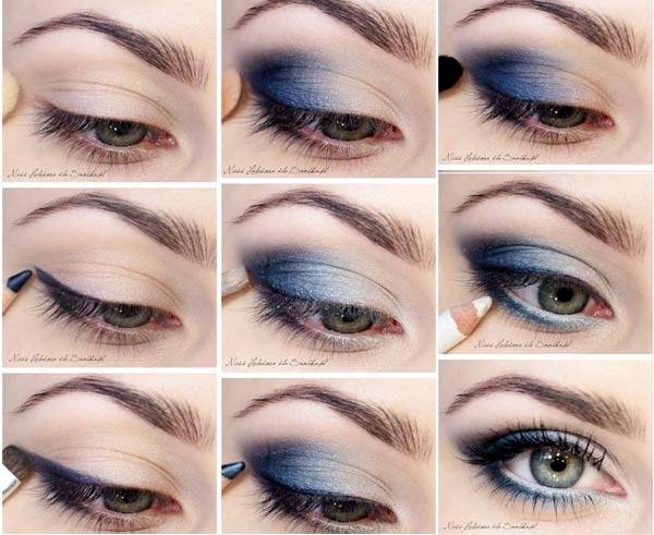 natural makeup tips for blue eyes