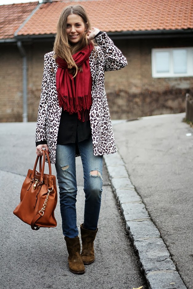  15 Stylish Ways To Wear A Leopard Coat This Winter