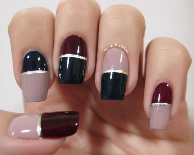 Two Toned Nail Designs You Have To Try