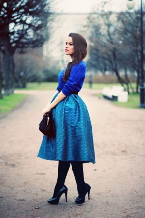 Blue is The Most Stylish Color This Season - fashionsy.com