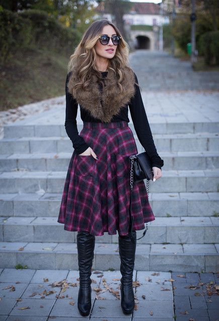 18 Chic Ways To Wear Skirts This Winter 
