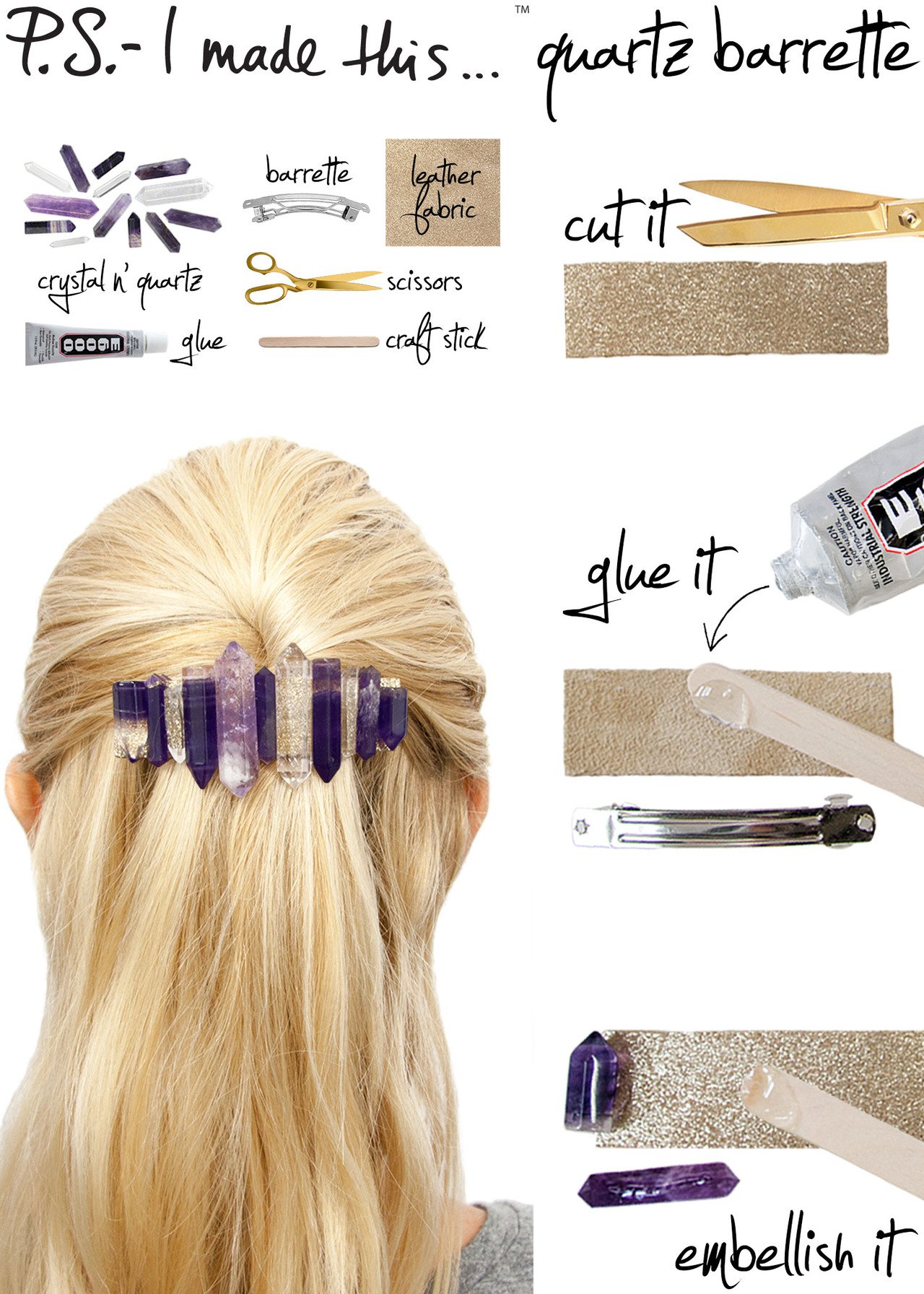 16 Cute and Easy DIY Hair Accessories