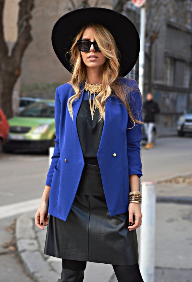 Blue is The Most Stylish Color This Season
