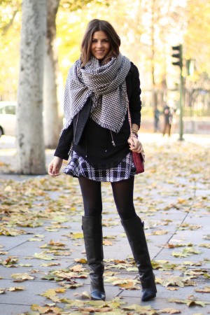How to Wear The Houndstooth Print - fashionsy.com