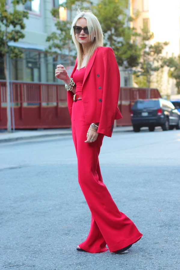 Head To Toe Red   Hot Spring Fashion Trend