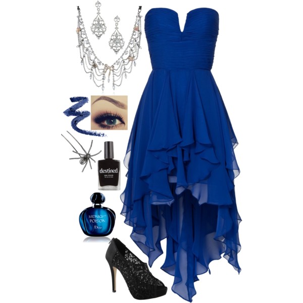 15 Blue Polyvore Outfits For Your Next Special Occasion