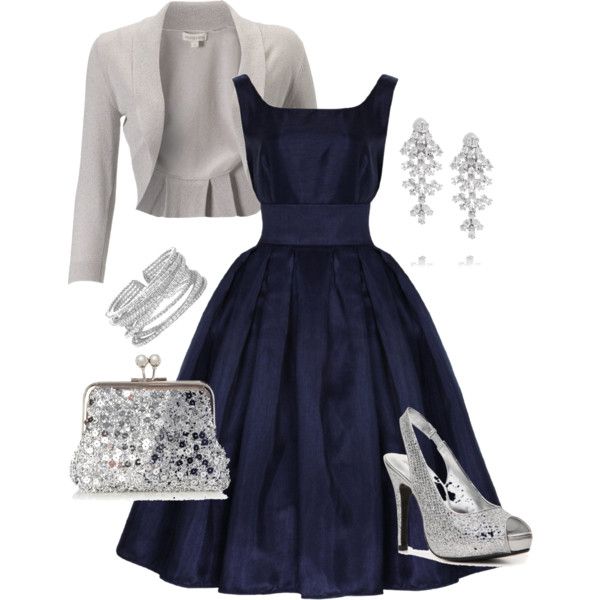 15 Blue Polyvore Outfits For Your Next Special Occasion - fashionsy.com