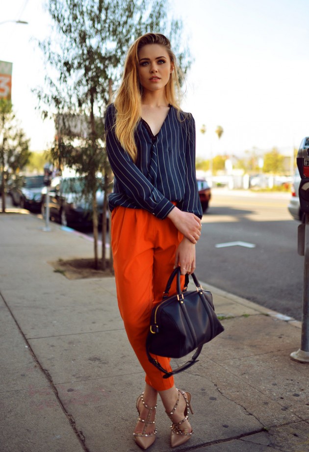 Make A Statement With An Orange Piece Of Clothes